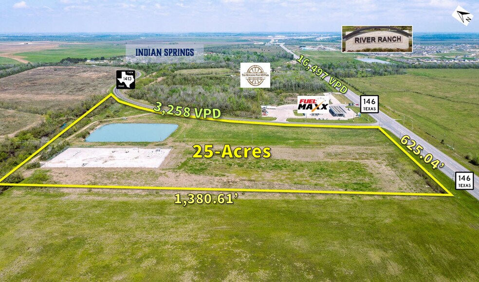 SWC 146 Fm 1413, Dayton, TX for sale - Building Photo - Image 1 of 8