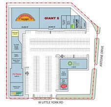 5702-5744 W Little York Rd, Houston, TX for lease Site Plan- Image 1 of 1