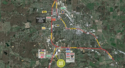 1307 Southern Hills Ctr, West Plains, MO for lease Aerial- Image 2 of 5