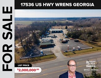 More details for 17536 US Highway 1 N, Wrens, GA - Industrial for Sale