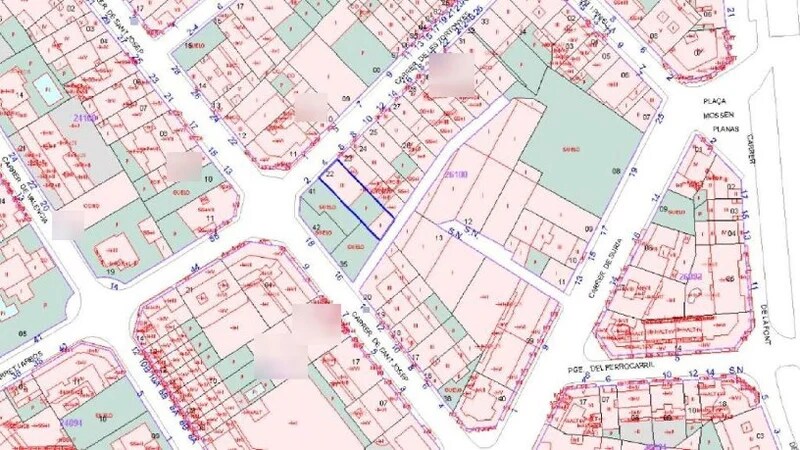 Carrer de les Tortonyes, 4, Manresa, Barcelona for sale - Site Plan - Image 3 of 3
