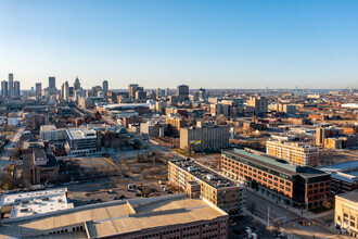 3663 Woodward Ave, Detroit, MI - aerial  map view - Image1