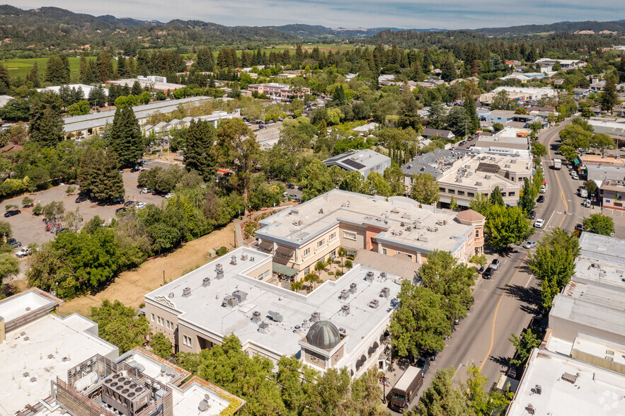 331-349 Healdsburg Ave, Healdsburg, CA for lease - Aerial - Image 2 of 3