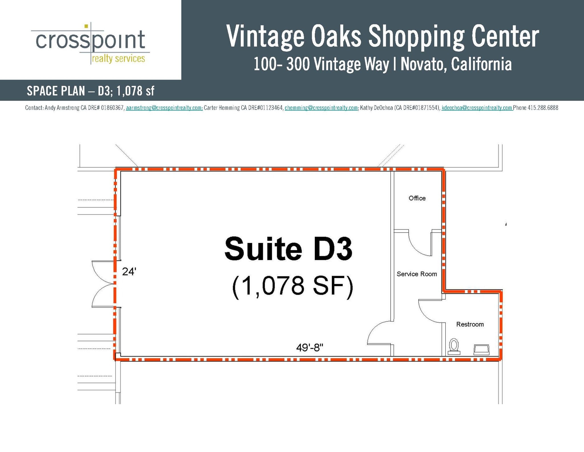 200-300 Vintage Way, Novato, CA for lease Interior Photo- Image 1 of 2