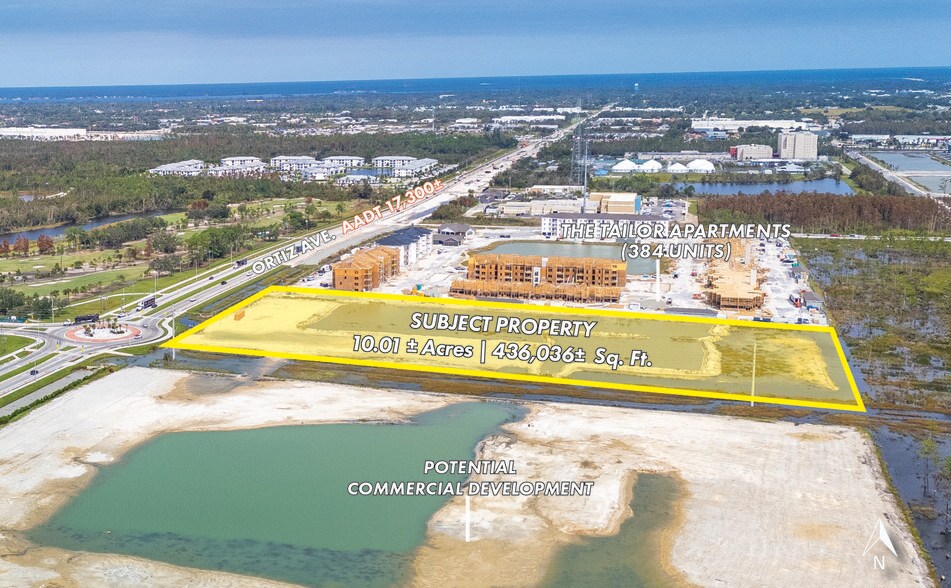 Ortiz Ave, Fort Myers, FL for lease - Aerial - Image 2 of 9