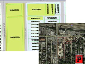 915 S Maple Ave, Oak Park, IL - aerial  map view