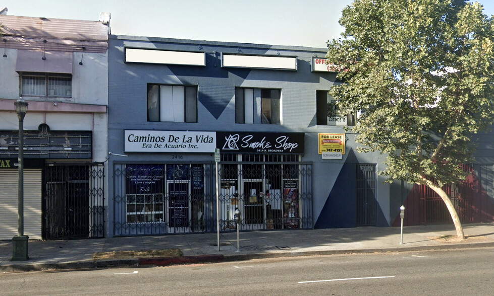 2414 N Broadway, Los Angeles, CA for lease - Building Photo - Image 1 of 4