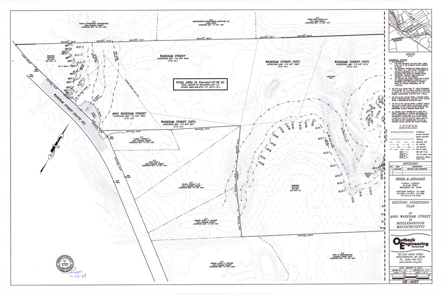 665 Wareham St, Middleboro, MA for lease - Site Plan - Image 3 of 3