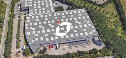 Bussy-Saint-Georges - Aerial map view