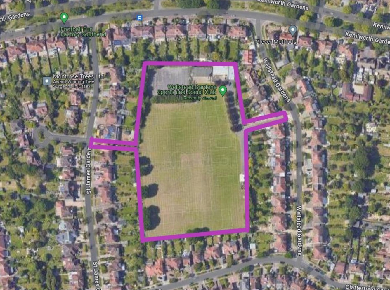 Wellstead Gdns, Westcliff On Sea for sale Aerial- Image 1 of 6