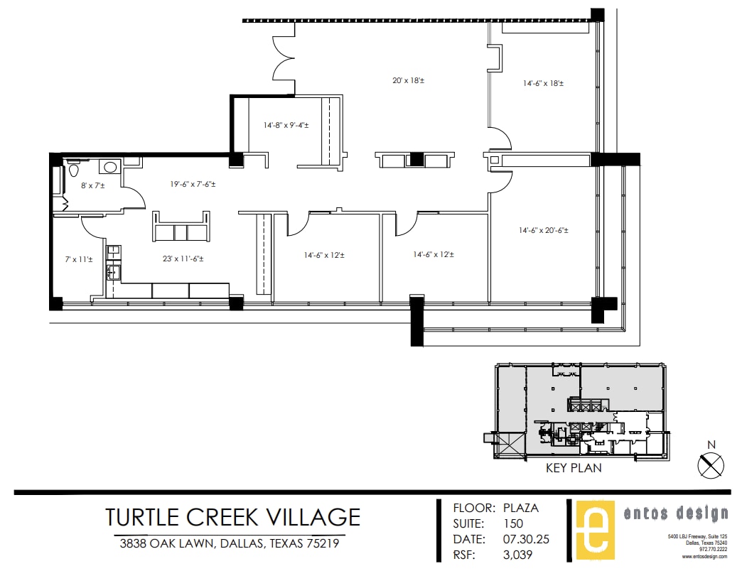 3838 Oak Lawn Ave, Dallas, TX for lease Floor Plan- Image 1 of 1
