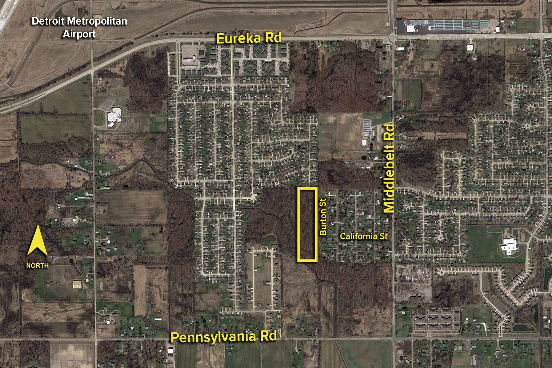 Burton St, Romulus, MI for sale Primary Photo- Image 1 of 2