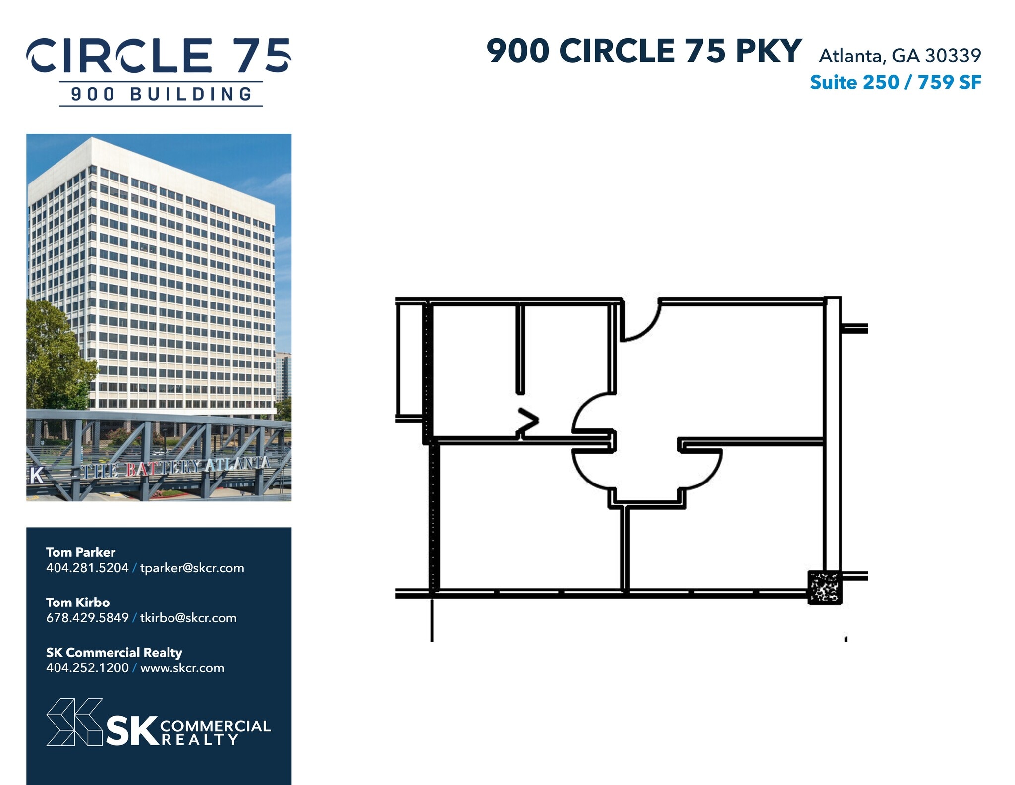 900 Circle 75 Pky SE, Atlanta, GA for lease Site Plan- Image 1 of 1