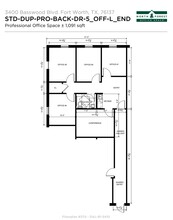 3400-3420 Basswood Blvd, Fort Worth, TX for lease Floor Plan- Image 1 of 1