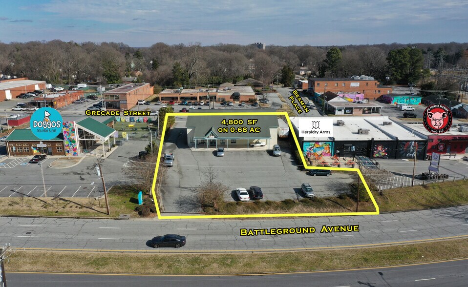 1212 Battleground Ave, Greensboro, NC for lease - Building Photo - Image 2 of 31