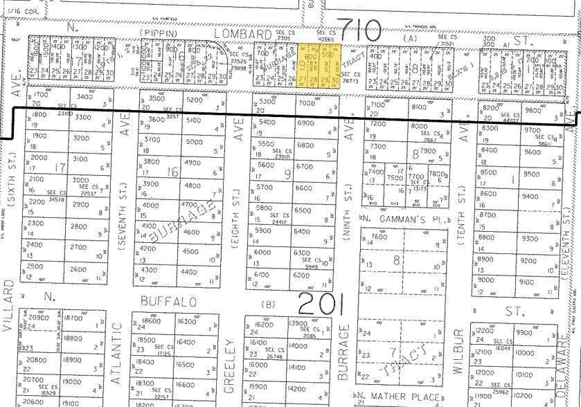 2714 N Lombard St, Portland, OR for sale - Plat Map - Image 2 of 6
