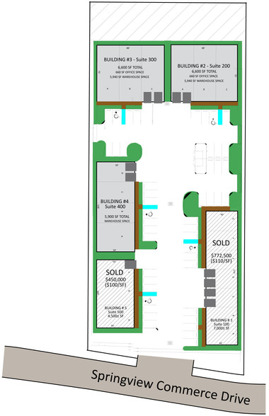 230 Springview Commerce Dr, Debary, FL for lease - Site Plan - Image 3 of 3