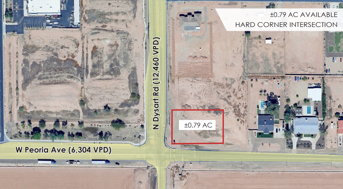 NEC Dysart Rd & Peoria ave, El Mirage, AZ for sale Primary Photo- Image 1 of 3