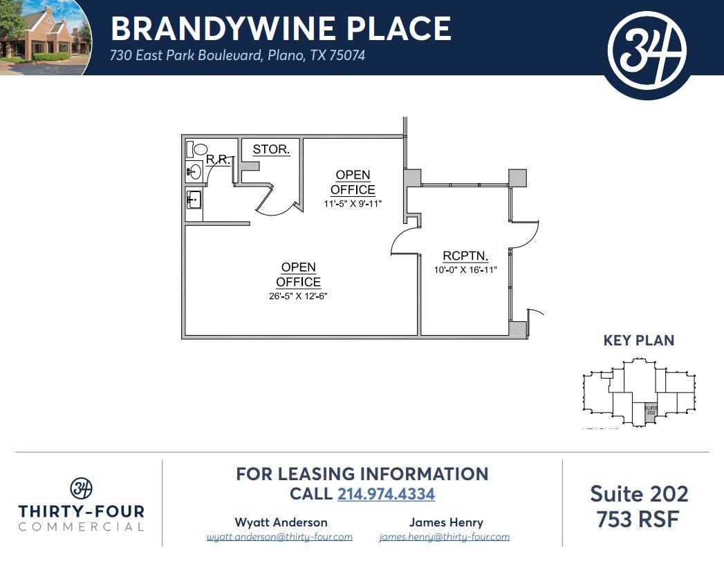 700-730 E Park Blvd, Plano, TX for lease Floor Plan- Image 1 of 1
