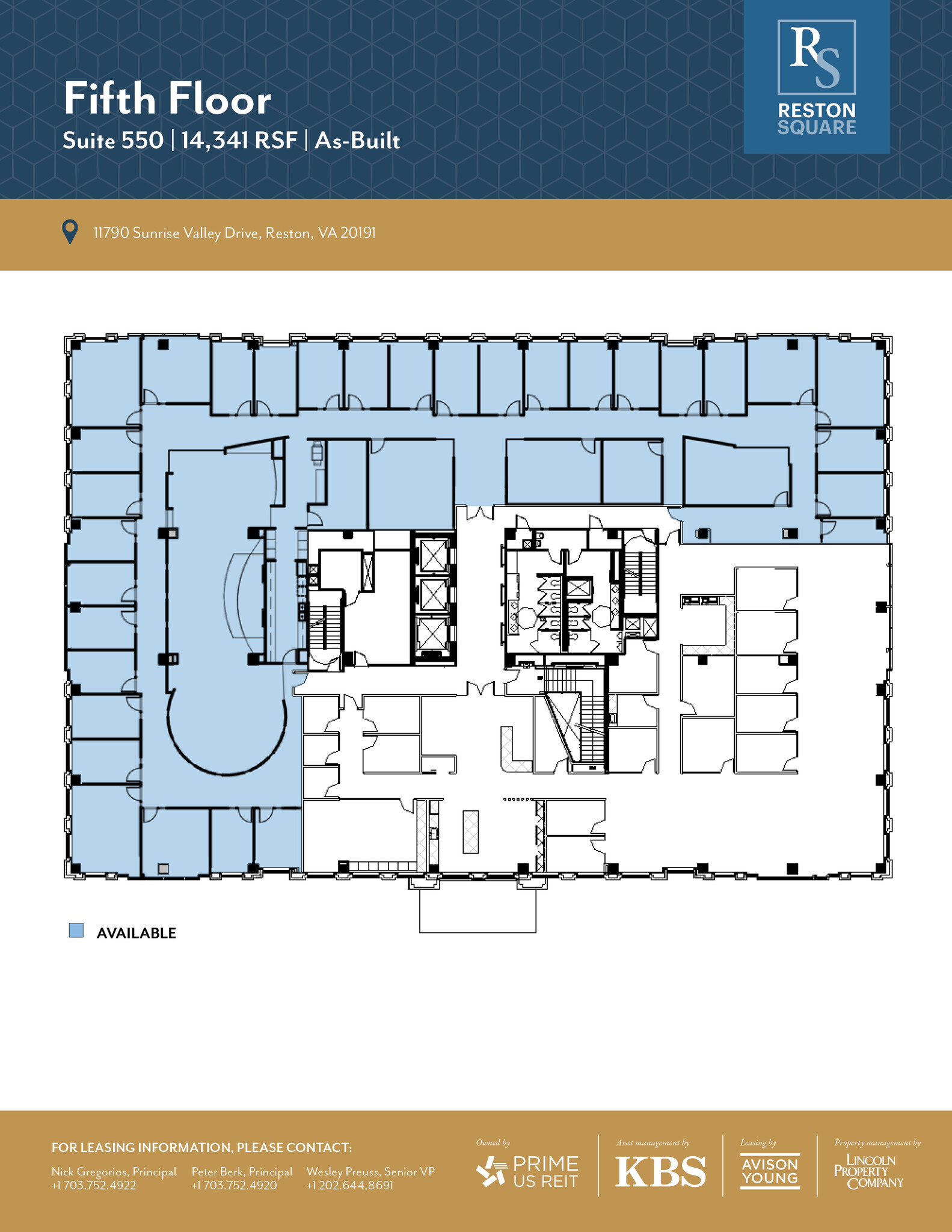 11790 Sunrise Valley Dr, Reston, VA for lease Floor Plan- Image 1 of 1