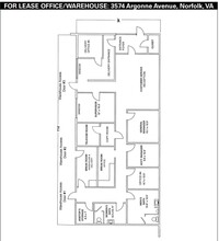 3574 Argonne Ave, Norfolk, VA for lease Floor Plan- Image 1 of 1