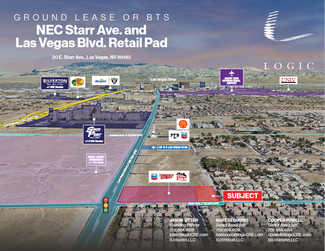 More details for 20 E Starr Ave, Las Vegas, NV - Land for Lease