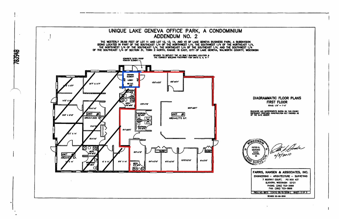 820 Geneva Pky, Lake Geneva, WI 53147 - Unit 105 -  - Floor Plan - Image 1 of 1
