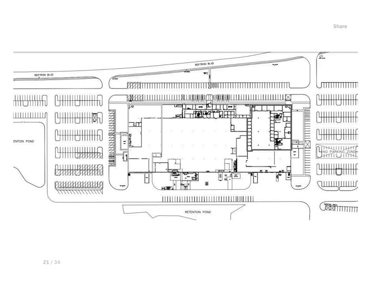 13750 Reptron Blvd, Tampa, FL for lease - Site Plan - Image 1 of 15