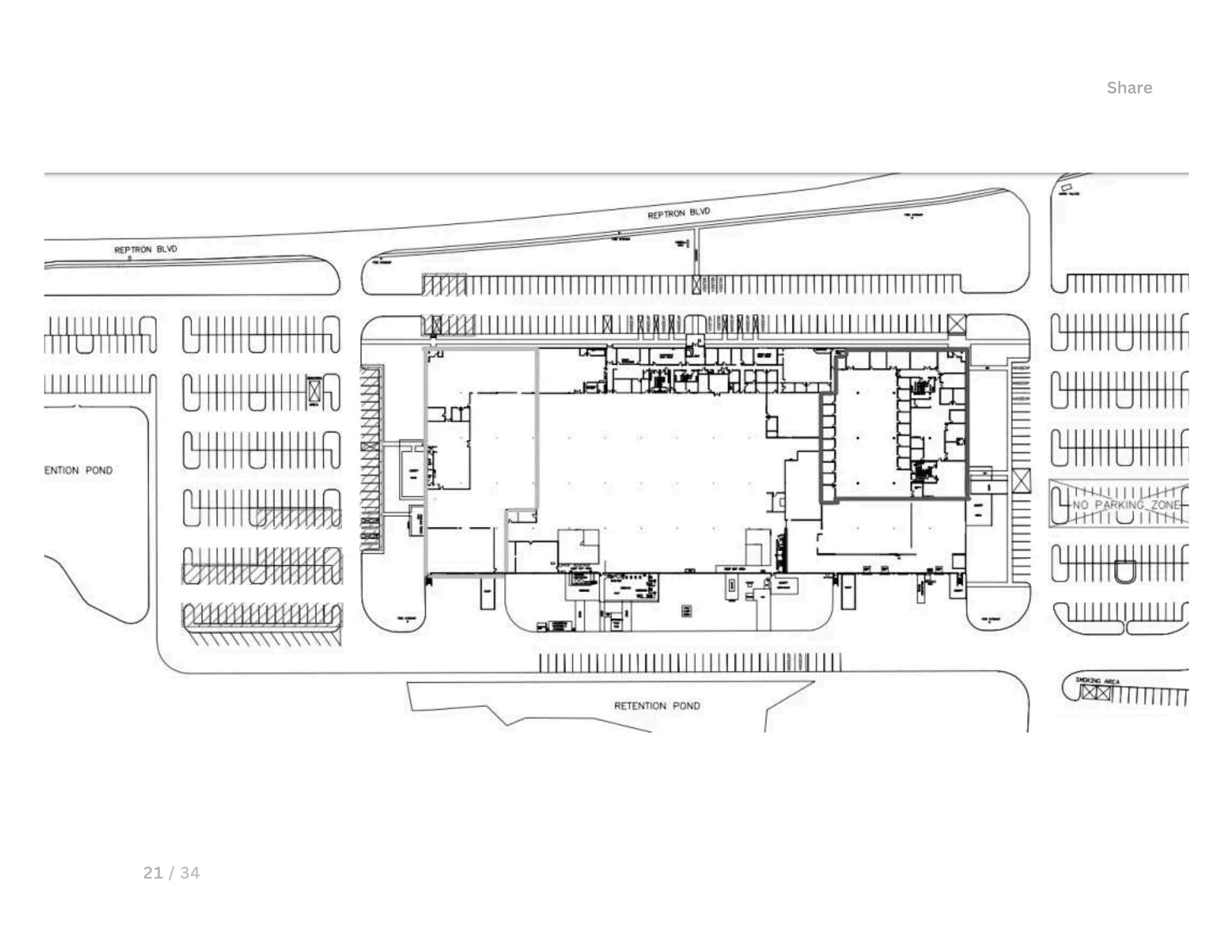 13750 Reptron Blvd, Tampa, FL for lease Site Plan- Image 1 of 16
