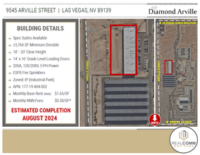 9545 Arville St, Las Vegas, NV for lease Building Photo- Image 2 of 6