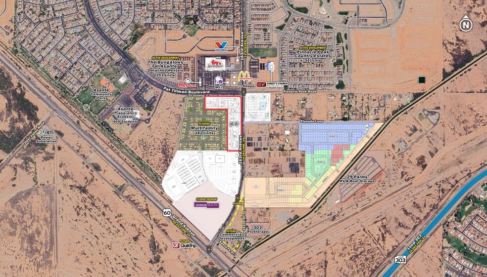 SWC Pat Tillman & 163rd Ave, Surprise, AZ for lease - Building Photo - Image 2 of 2