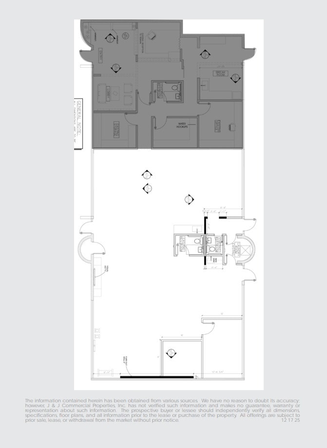7525 E Broadway Rd, Mesa, AZ for lease Floor Plan- Image 1 of 3