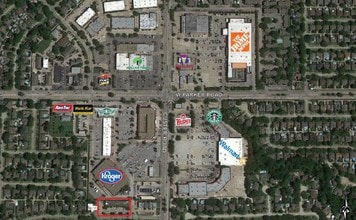 2115 Teakwood Ln, Plano, TX - AERIAL  map view