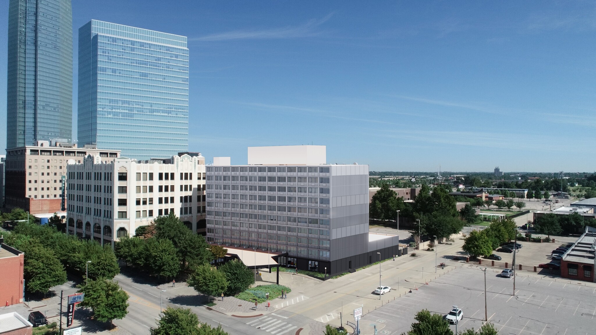 520 W Main St, Oklahoma City, OK for lease Building Photo- Image 1 of 12