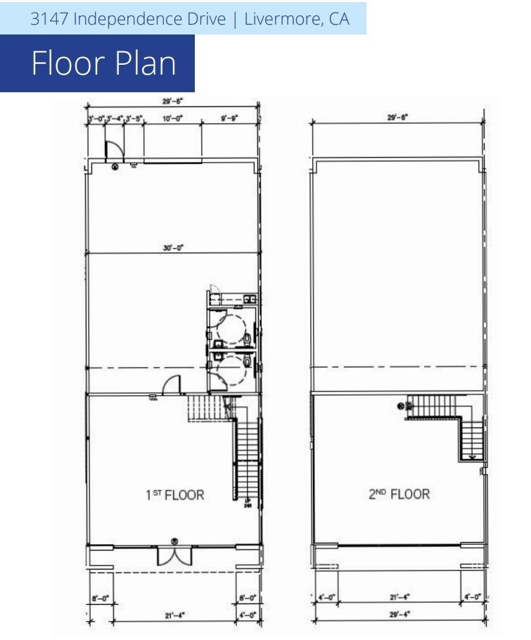 3141-3159 Independence Dr, Livermore, CA for lease Floor Plan- Image 1 of 1