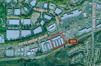 4079 Oceanside Blvd, Oceanside, CA - Aerial map view