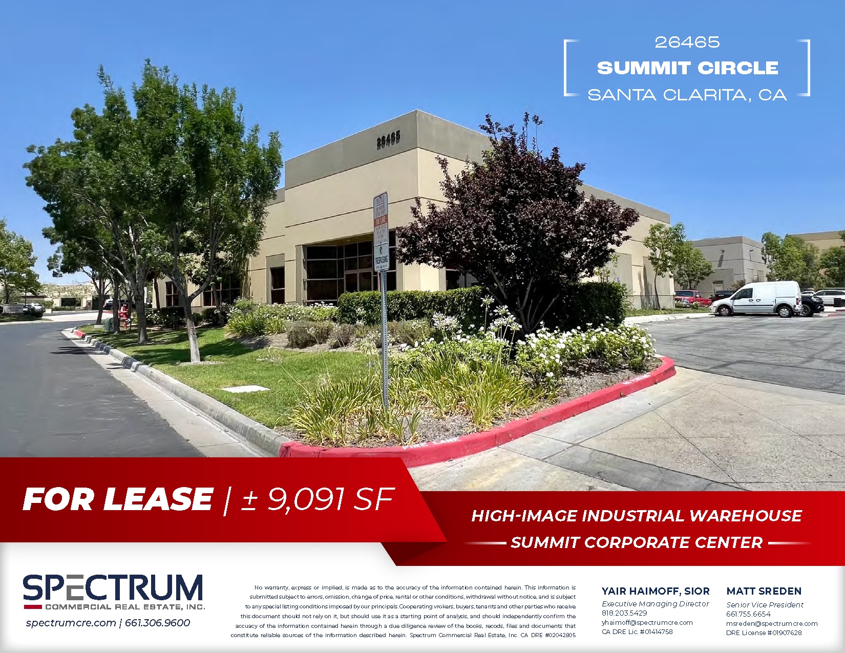 26465 Summit Cir, Santa Clarita, CA for lease Building Photo- Image 1 of 20