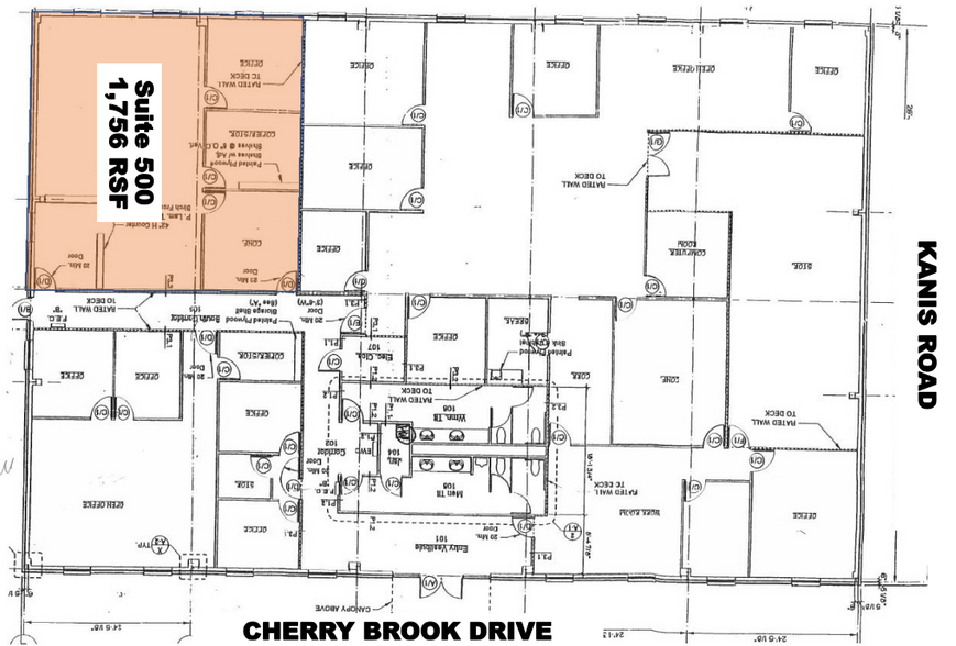 1200 Cherry Brook Dr, Little Rock, AR for lease - Site Plan - Image 2 of 2