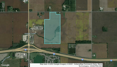 0 West 700 South, Pendleton, IN - aerial  map view