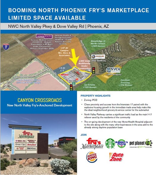 SWC North Valley Pkwy & Dove Valley Rd, Phoenix, AZ for lease - Building Photo - Image 1 of 5