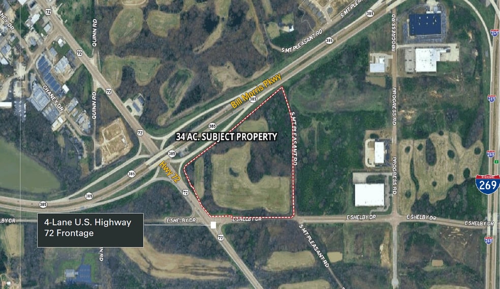 E Shelby - 34.11 Acres dr, Collierville, TN for sale - Building Photo - Image 3 of 3