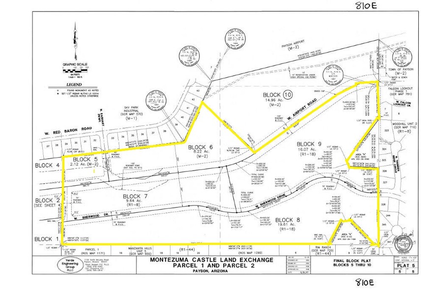 1200 Airport, Payson, AZ for sale - Plat Map - Image 2 of 39