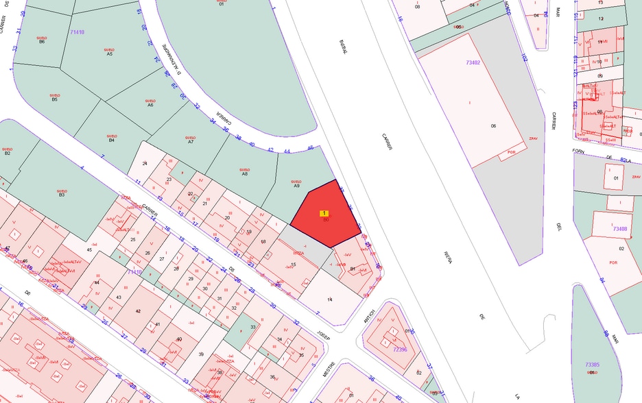 Land in El Vendrell, Tarragona for sale - Plat Map - Image 3 of 9