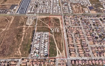 1500 East Avenue I, Lancaster, CA - Aerial map view