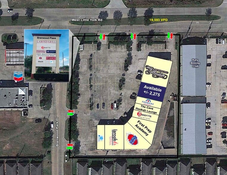 18855-18859 W Little York Rd, Katy, TX for lease - Building Photo - Image 2 of 6