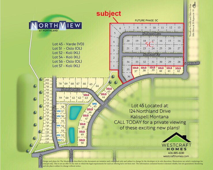NHN Northland, Kalispell, MT for sale - Plat Map - Image 1 of 1