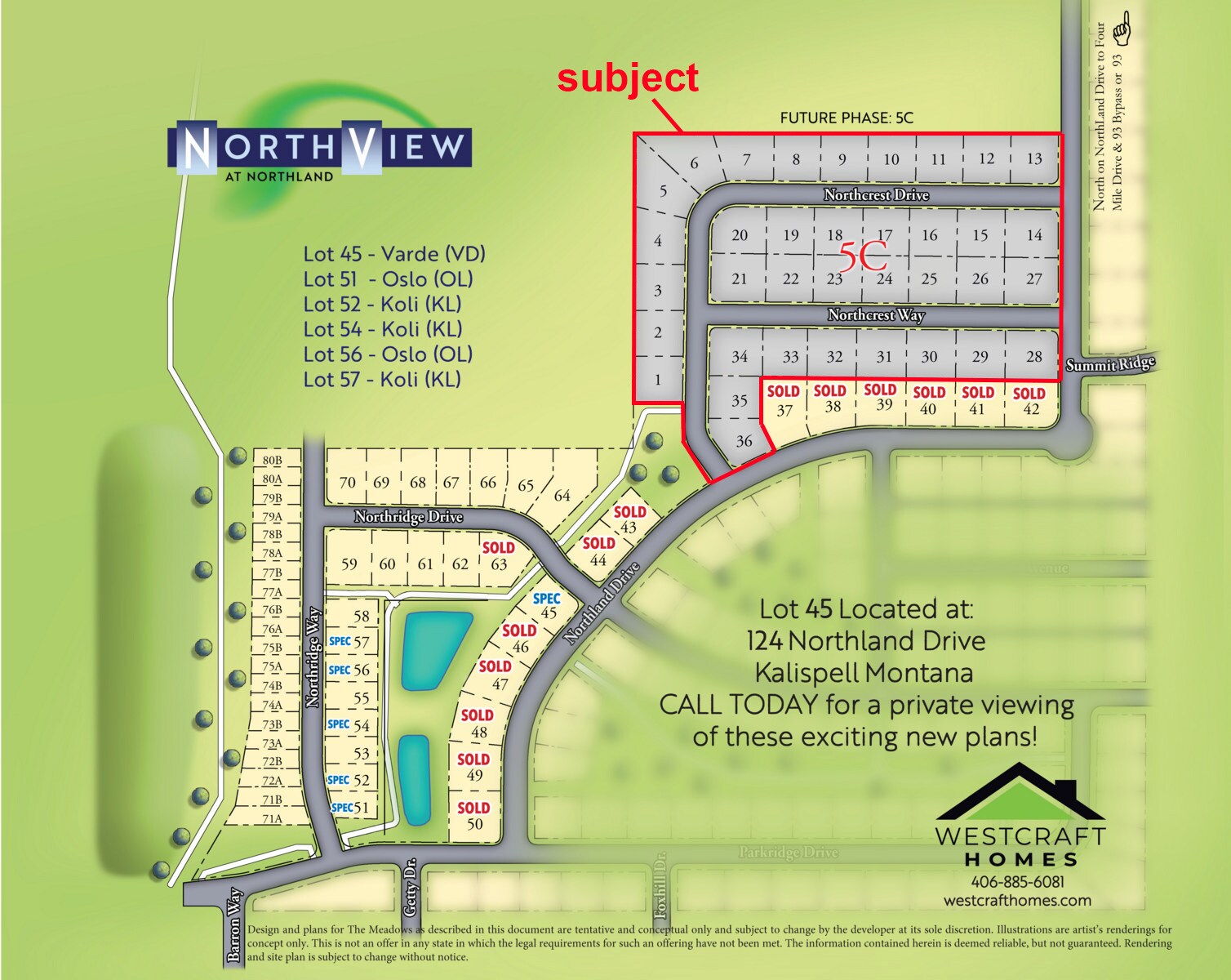 NHN Northland, Kalispell, MT for sale Plat Map- Image 1 of 1