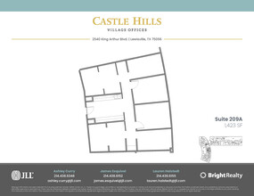 2540 King Arthur Blvd, Lewisville, TX for lease Floor Plan- Image 1 of 1