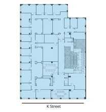 1750 K St NW, Washington, DC for lease Floor Plan- Image 1 of 1