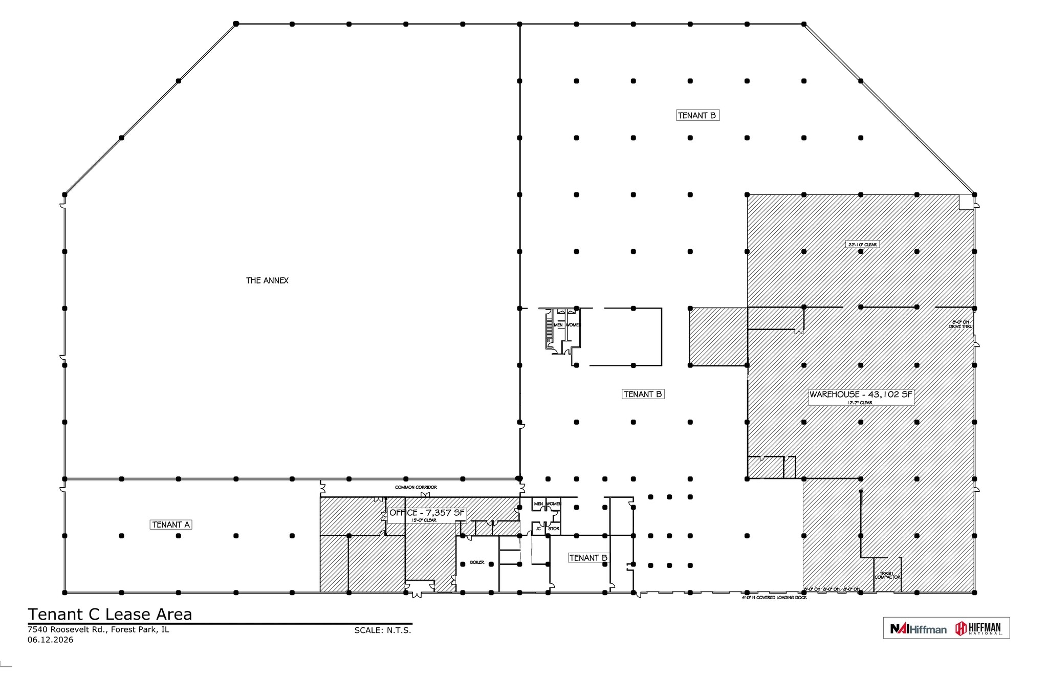7540 Roosevelt Rd, Forest Park, IL for lease Site Plan- Image 1 of 4